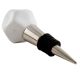Solid White Octagon Ceramic Wine Stopper Online
